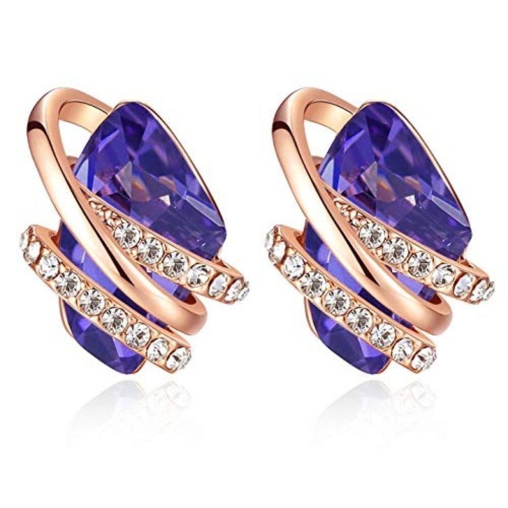 February Birthstone Earring